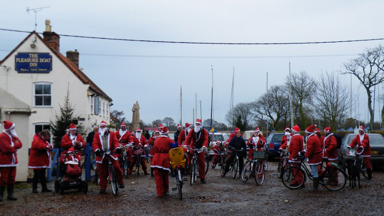 Santa Cycle Ride