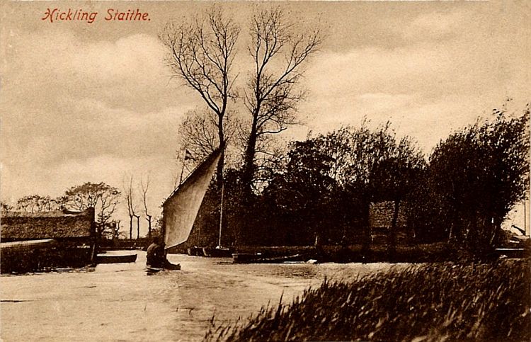 The Pleasure Boat Inn and Dyke