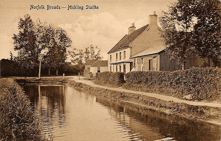 The Pleasure Boat Inn and Dyke