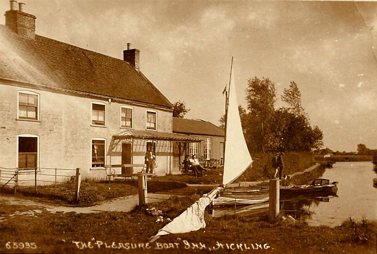 The Pleasure Boat Inn and Dyke