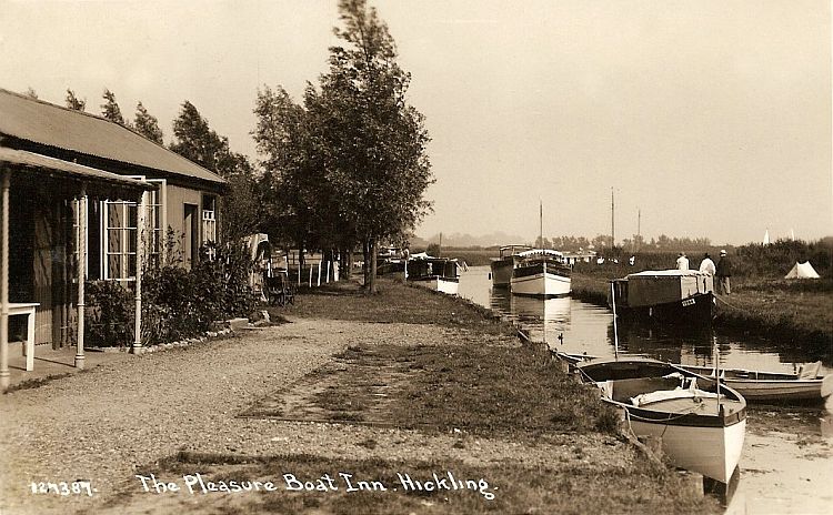 The Pleasure Boat Inn and Dyke